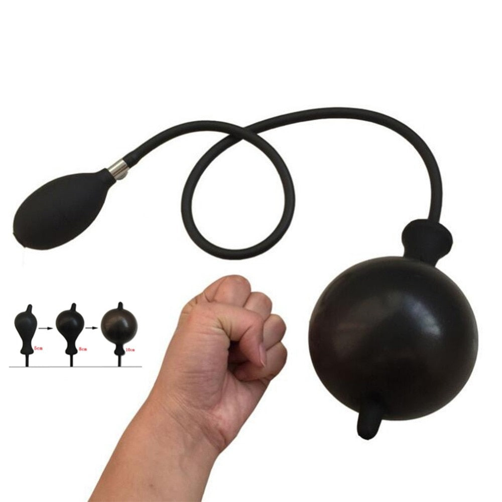 doppeldildo lang Buy Silicone Inflatable Expandable Anal Plug Online – Own Pleasures