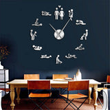 Adult Room Decoration-Game Big Sex Positions Wall Clock - Own Pleasures