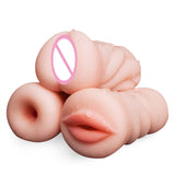 3D Realistic Silicone Vagina, Anus and Mouth - Own Pleasures