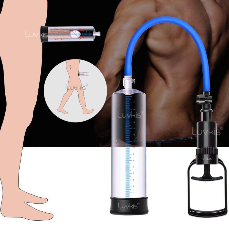 T-Handle Penis Pump with Silicone Sleeve (Vacuum Erection Pump) - Own Pleasures