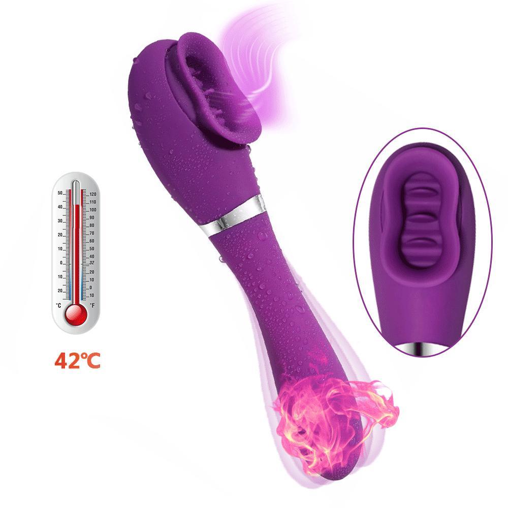 Heated Tongue Vibrator Massager | Rotating Tongue Vibrator Own Pleasures Heated Tongue Vibrator Massager | Rotating Tongue Vibrator Own Pleasures