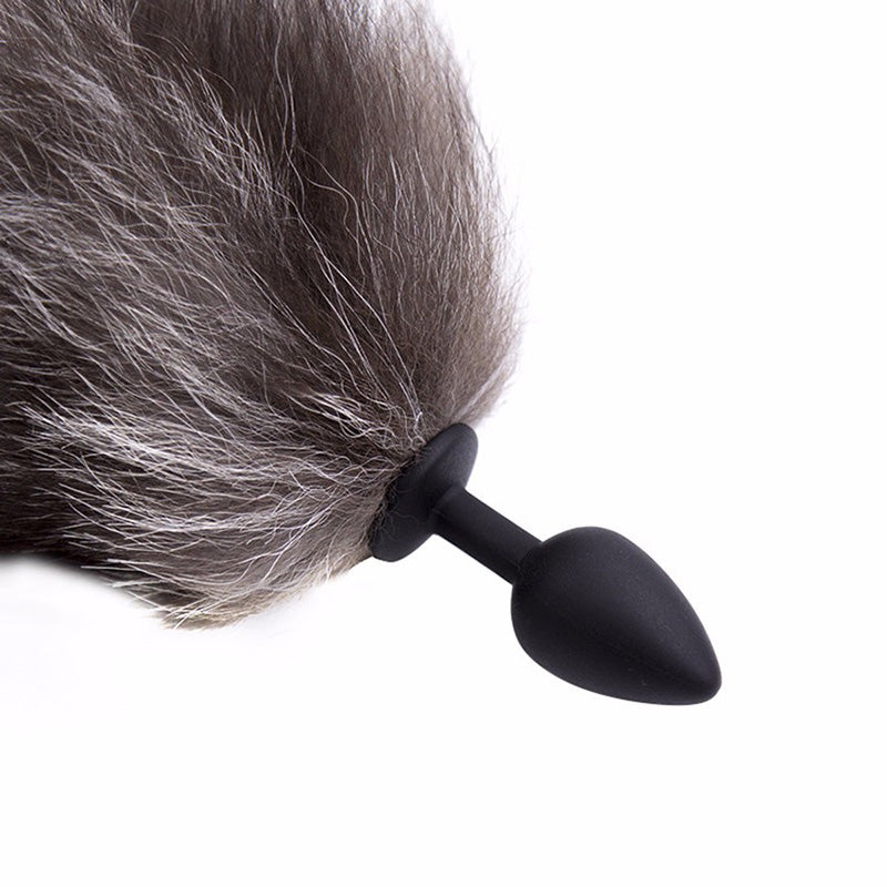 Buy Long Fox Tail Anal Plug Online