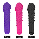 7 Speed Silicone Powerful Vibrator, 3 Colors - Own Pleasures