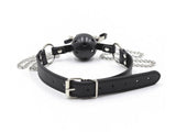 Collar with Gag & Nipple Clamps - Own Pleasures