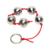 Five Stainless Steel Anal Vagina Balls - Own Pleasures