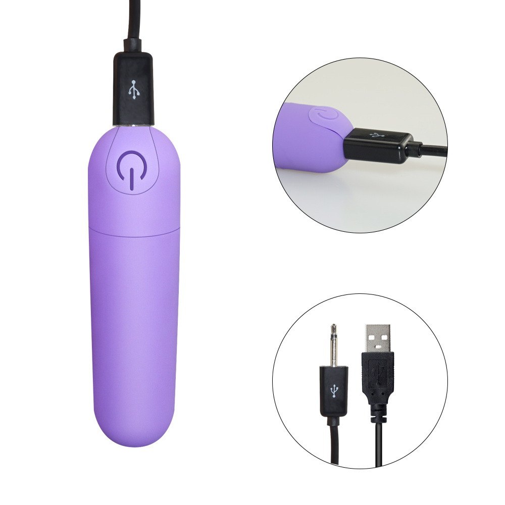USB Rechargeable 10 Speed Mini Bullet Vibrator - Own Pleasures